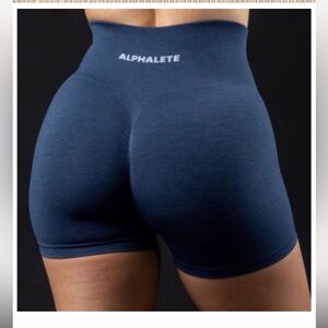 Alphalete Amplify Shorts Oceania Blue